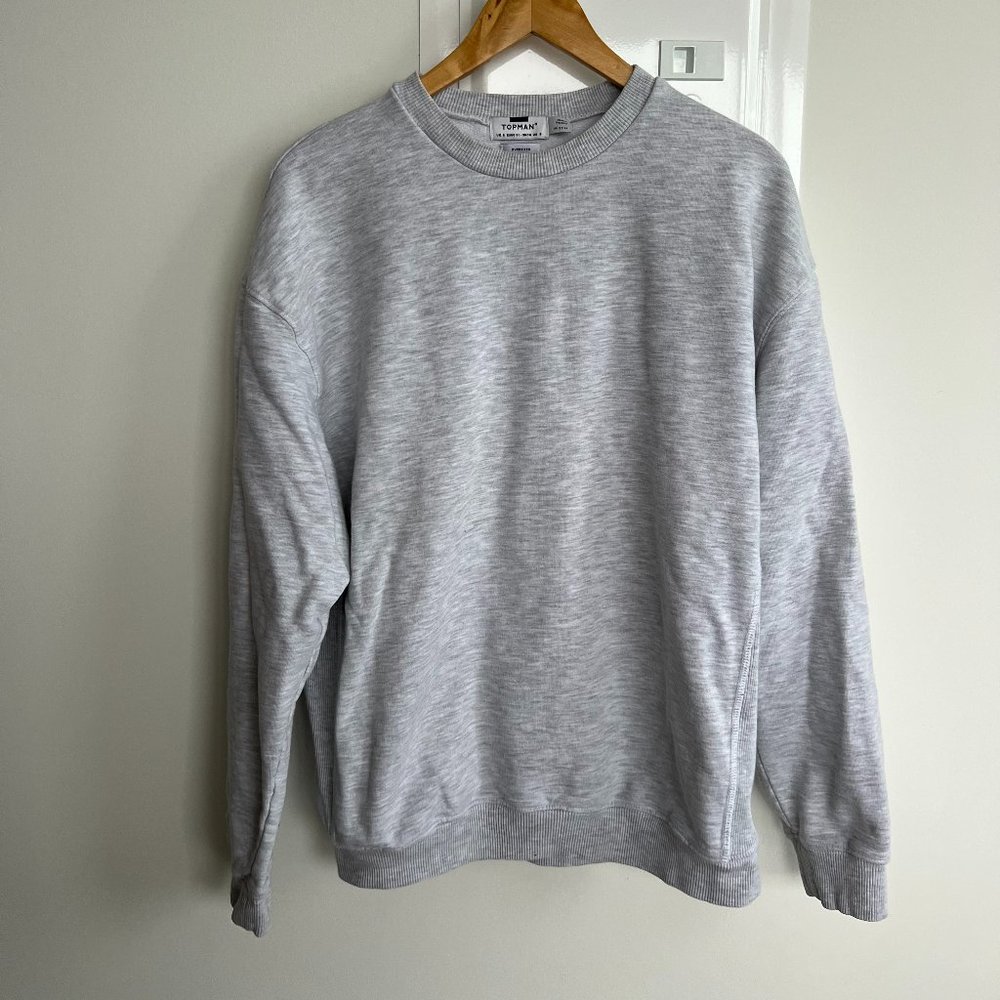 Top Man Grey Crew Neck